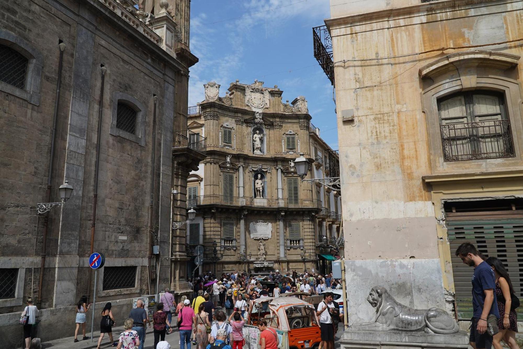 Appartamento Ottanio- Quattro Canti 200 Mt Palermo Exterior foto